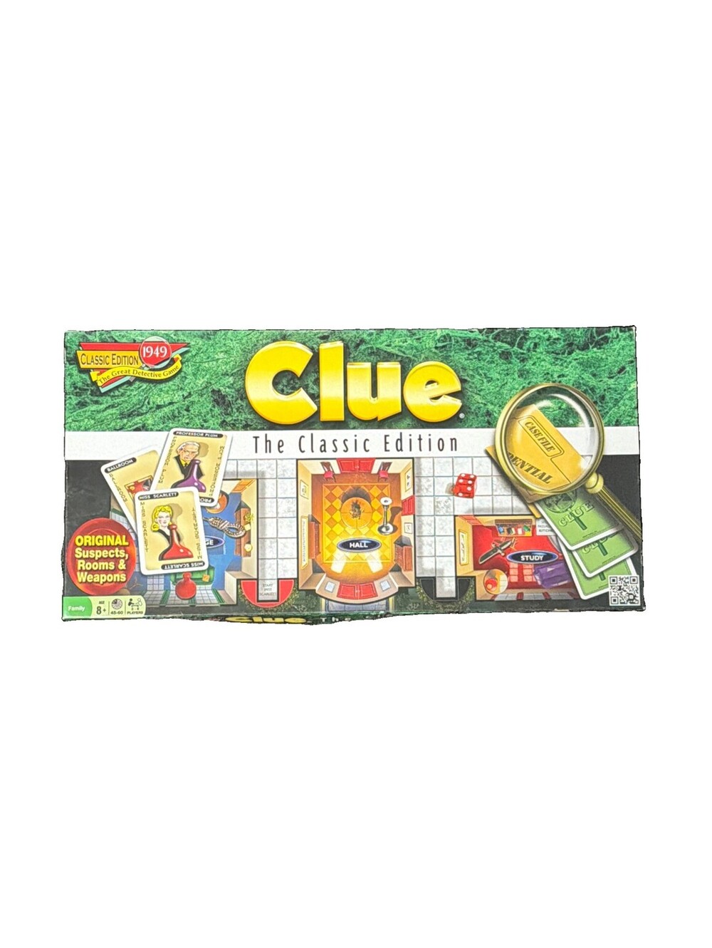 Clue The Classic Edition 1949 Great Detective Board Game Winning Moves/Hasbro